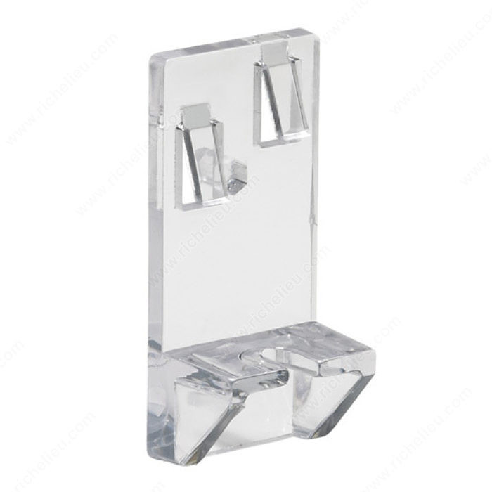 Heavy-Duty Locking Shelf Pin - 5 mm,PRO-PACK 25 #BBR32201, 3220 CLEAR RI:1952CLIP