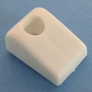 4604 Drawer Bumper 1/2″ Thick With Tab & 1 Screw Hole.