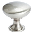 KNOB 1-1/4 BRUSHED NICKEL