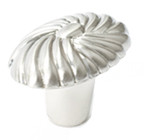 OVAL KNOB, BRUSHED NICKEL