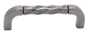 TWISTED PULL, 96MM, WEATHERED NICKEL