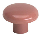 KNOB, 1-1/2", POLYPRO COLONIAL PINK