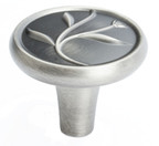 1-1/4" DIA., VINTAGE NICKEL FINISH