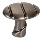 KNOB 1.41" VINTAGE NICKEL FINISH