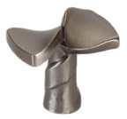 KNOB 1.42" VINTAGE NICKEL FINISH