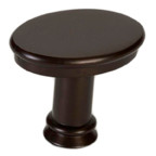 KNOB 1.42" OIL RUBBED BRZ FINISH