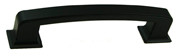 6" C/C, MATTE BLACK FINISH