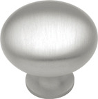 KNOB, 1-1/4" SOLID BRASS