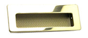 RECESSED PULL, GOLD PLATED