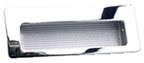 RECESSED PULL, POLISH CHROME