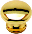 KNOB, POLISHED GOLD