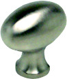 OVAL KNOB, BRSHD/PLSHD NICKEL