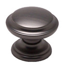 KNOB, BRUSHED TIN