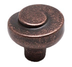 KNOB,RUSTIC COPPER,30MM