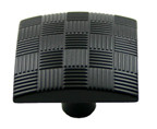 KNOB SQ 34MMRUBD BRNZ VIRTUOSO
