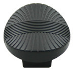 KNOB 30X35MMRUBD BRNZ OPUS