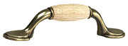 PULL, 3"C/C, ANTIQUE ENGLISH W/OAK