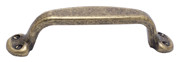 SASH PULL, 96MM C/C, DULL BRONZE