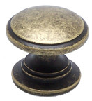 KNOB, 1-3/16", DULL BRONZE
