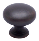 KNOB, 1-1/4", VERONA BRONZE