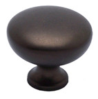 KNOB, 1-1/4", OIL RUBBED BRONZE