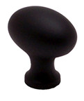 KNOB, MATTE BLACK