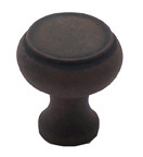 KNOB CLASSIC 31MM RUST GLAZE