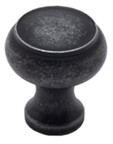 KNOB CLASSIC 31MM RUSTIC IRON