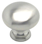 KNOB, 1-1/4", HOLLOW, BRUSHED NICKEL