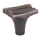 KNOB, 1-5/16" X 1" VERONA BRONZE