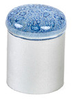 KNOB GLASS DARK BLUE