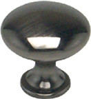 KNOB,BRSHD BLK NICKEL