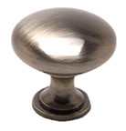 KNOB,BRSHD ANT BRASS