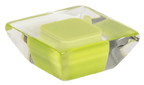 KNOB 33MM LIME AND TRANSPARENT