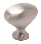 OVAL KNOB,BRSHD/PLSHD NICKEL
