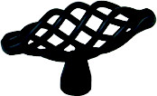 OVAL KNOB, BLACK