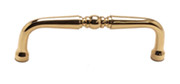 PULL, 3-1/2"C/C, SOLID BRASS