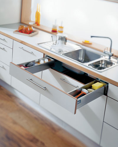 Tandembox Sink Drawer,Gray 500Mm (19-11/16")