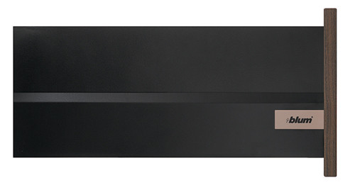Standard Drawer D-Height with Boxcap, Terra Black 20"