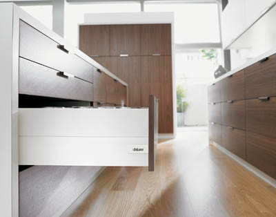 Standard Drawer D-Height with Boxcap, Silk White 22"
