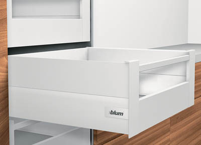 Interior Rollout D-Height with Boxcap, Stainless Steel 22"
