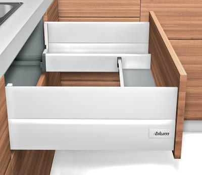 Sink Drawer Dual D-Height with Boxcap, Terra Black 20"