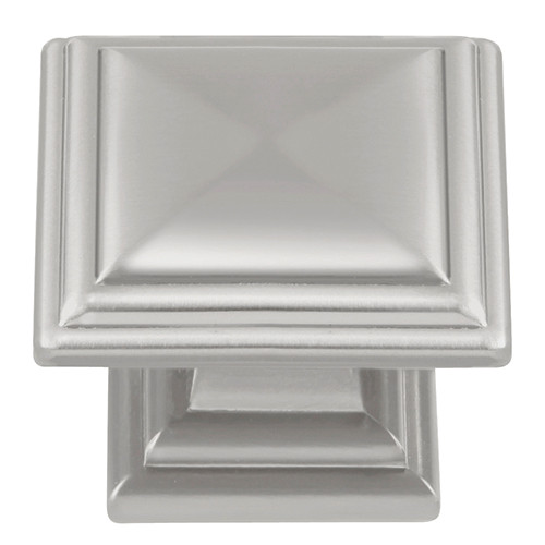 Satin Nickel, Satin Nickel 1-5/16" Sq