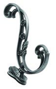 KNOB,HOOK,PEWTER