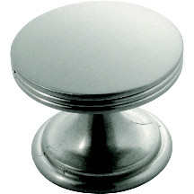 KNOB, 1-3/8" DIA STAIN STL