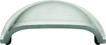 CUP PULL, SATIN NICKEL