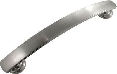 American Diner Satin Nickel, Satin Nickel 128Mm