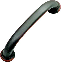 PULL 96MM C/C OIL RUBBED BRONZE HIGHLIGH