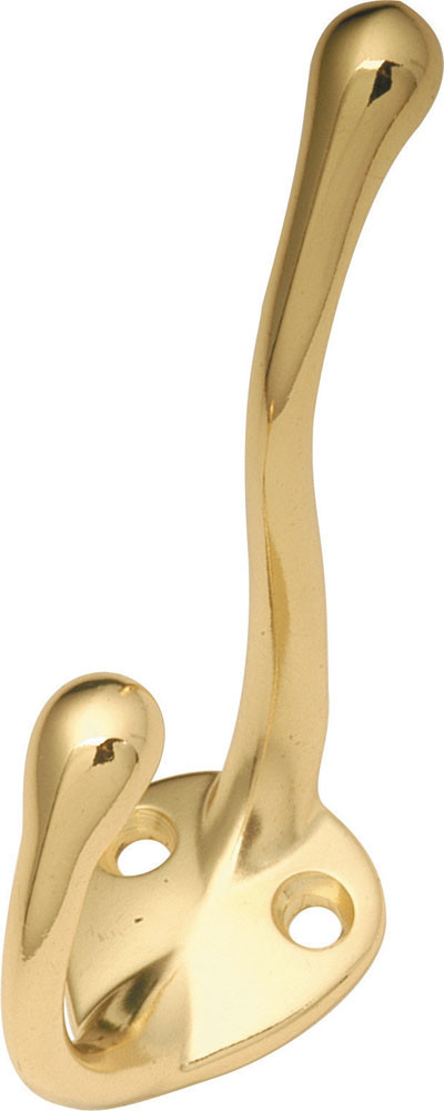 Hat Hook, Polished Brass