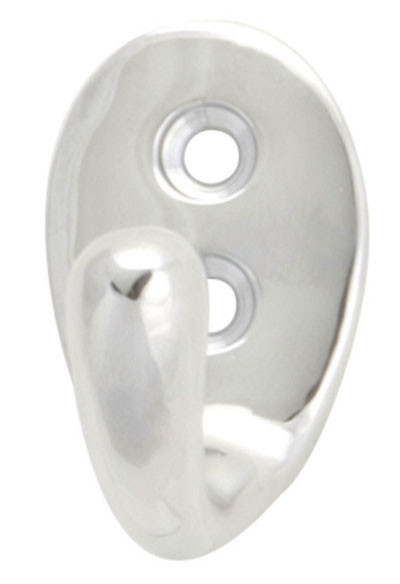 Utility Hook, Chrome 2"